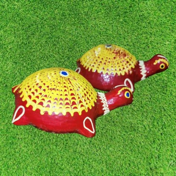 Lacquer Craft Paperweights Tortoise Set